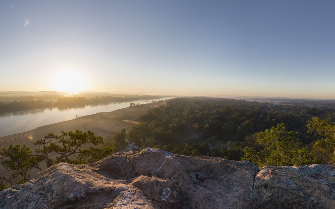 Atop Dardanelle Rock